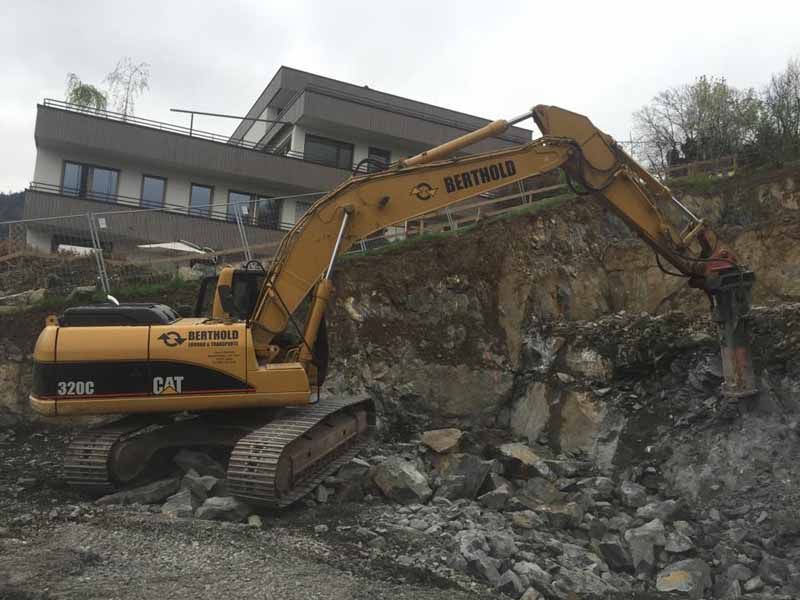 Abbrucharbeiten in Bludenz